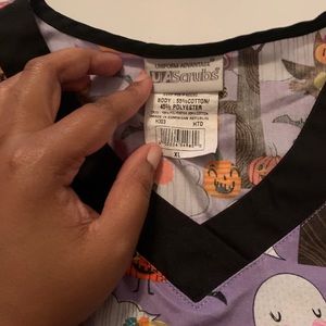Uniform Advantage Halloween Scrub Top